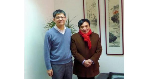 世界华人摄影学会主席杨绍明先生访问北京运源数码科技有限公司总部